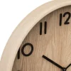Reloj De Pared Ivana De Madera 38Cm