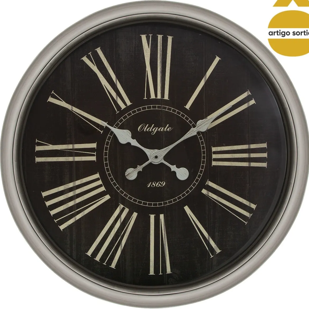 Reloj De Pared Moulure De Plástico 76Cm
