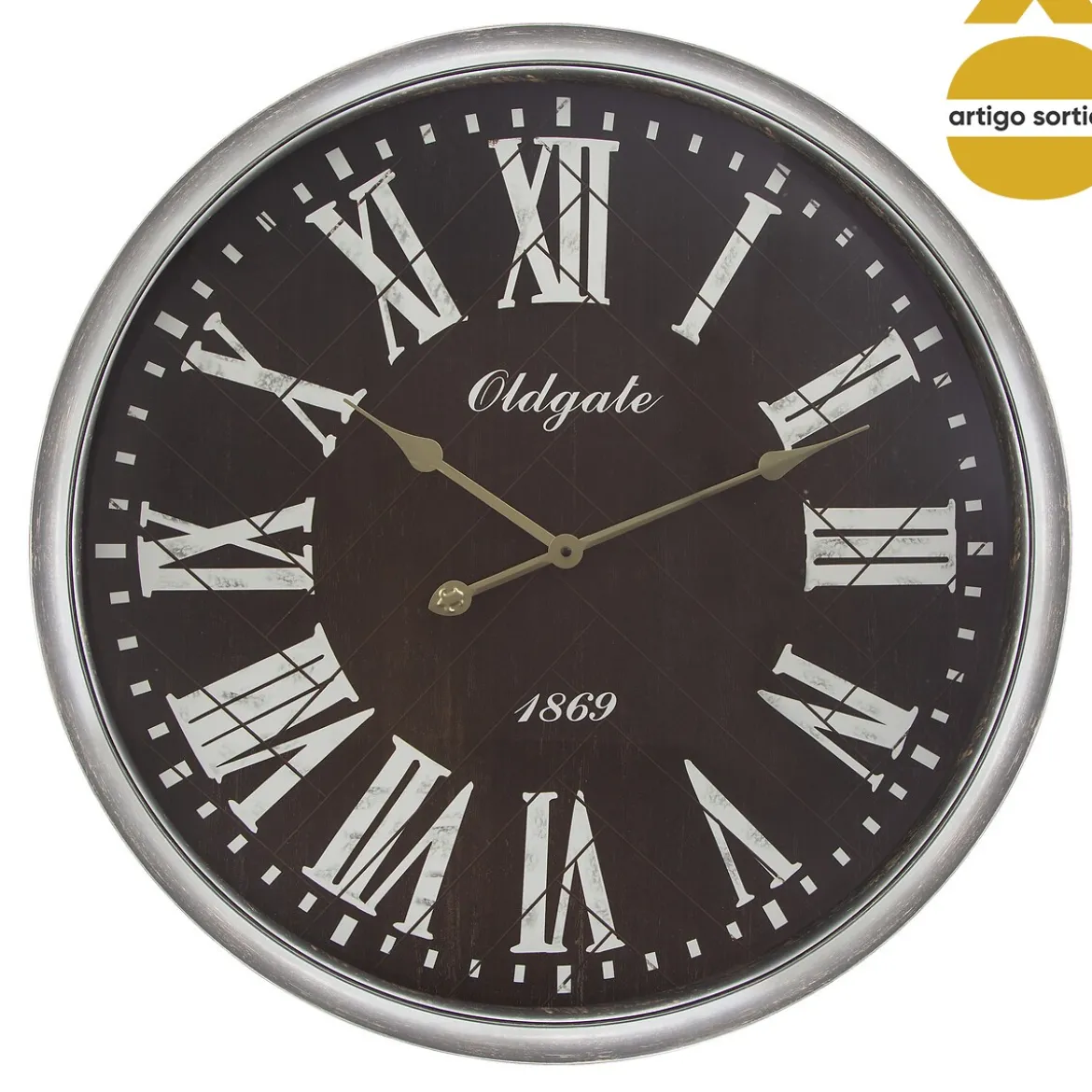 Reloj De Pared Moulure De Plástico 76Cm