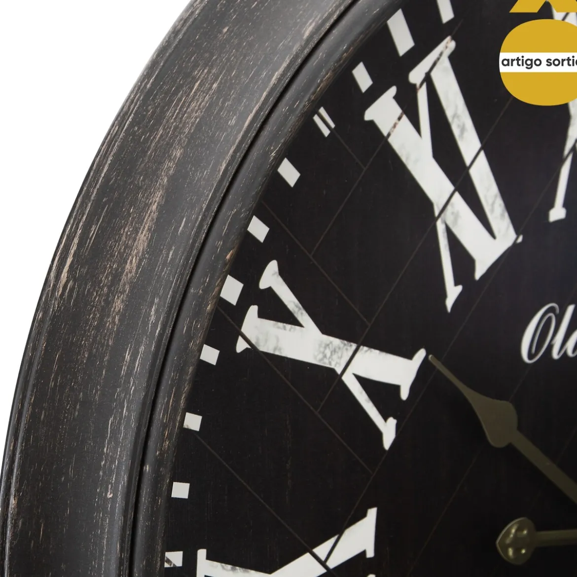 Reloj De Pared Moulure De Plástico 76Cm