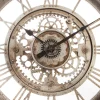 Reloj de pared negro mecanismo VINTAGE 61cm