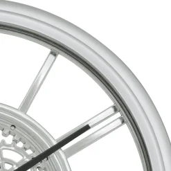 Reloj de pared RICKY plateado