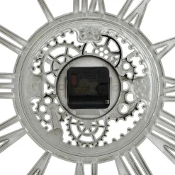 Reloj de pared RICKY plateado