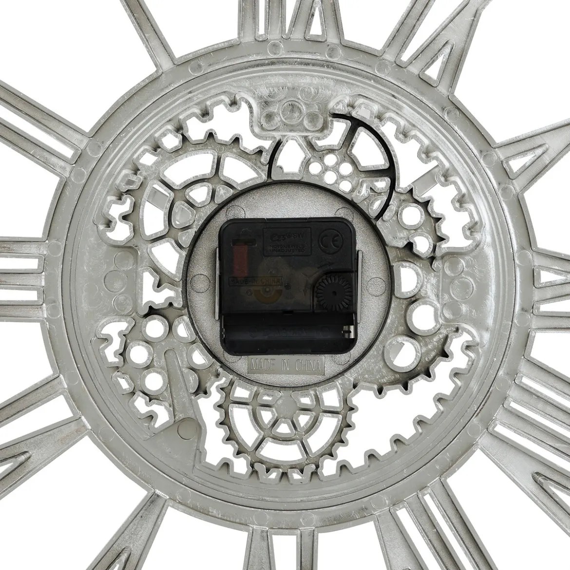 Reloj de pared RICKY plateado