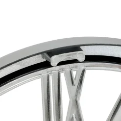 Reloj de pared RICKY plateado