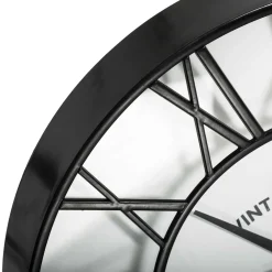 Reloj De Pared Vintage Negro 35Cm