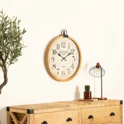 Reloj De Pared Yago Beige 57cm