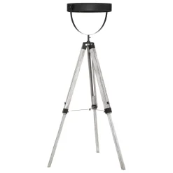 Reloj de pie con trípode negro ATIKA 150cm