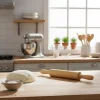 Rodillo De Cocina De Madera 40Cm