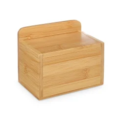 Salero De Bambú Con Tapa 14X9X11Cm