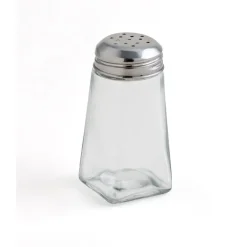 Salero De Vidrio C/Tapa De Metal 75Ml