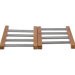Salvamantel Extensible Bambú+Acero Inox.