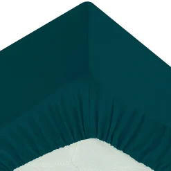 Sábana bajera azul 160x200cm