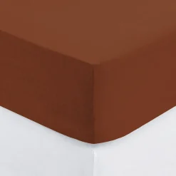 Sábana bajera terracota 160x200cm