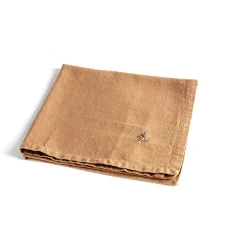Servilleta beige de algodón 45x45cm