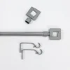 Set Barra Cortina Extensible 120-210Cm