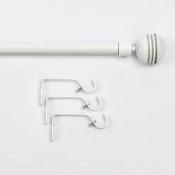Set Barra Cortina Extensible 210-380Cm