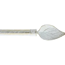 Set barra extensible ANEMONE blanco 120-210cm