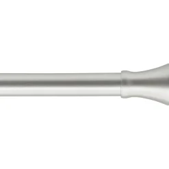 Set barra extensible BALZAC plateado 120-210cm