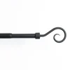 Set Barra Extensible Crosse Negro Mate 100-190cm