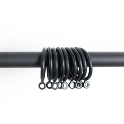 Set Barra Extensible Crosse Negro Mate 100-190cm
