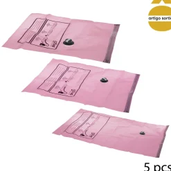 Set 5 Bolsas Almacenaje Al Vacío