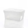 Set 4 cajas de almacenaje transparentes 11L