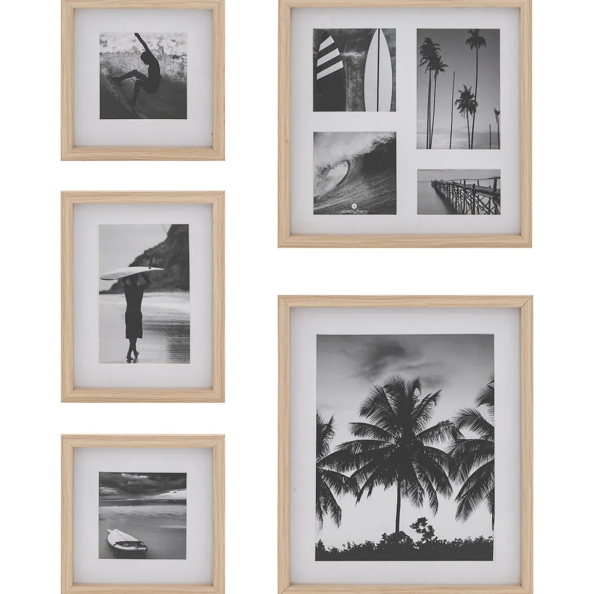 Set 5 cuadros decorativos ERIN