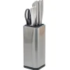 Set 5 Cuchillos+Tijeras Con Soporte Inox