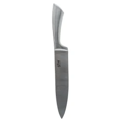 Set 5 Cuchillos+Tijeras Con Soporte Inox