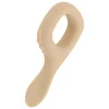 Set de babero y cuchara YUM beige