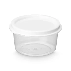 Set de 10 cajas con tapa para salsas 50ml