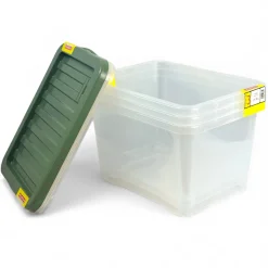 Set de 3 cajas de almacenaje QUASAR 28L
