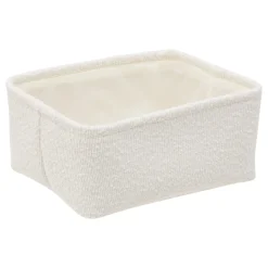 Set de 2 cestos blancos