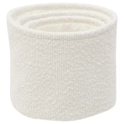 Set de 3 cestos blancos