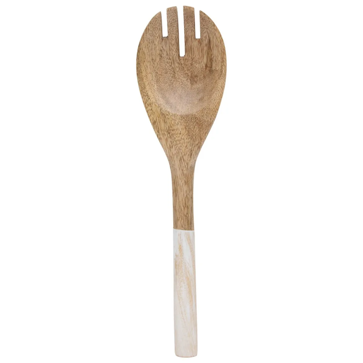 Set de 2 cubiertos AVA blanco de madera de mango