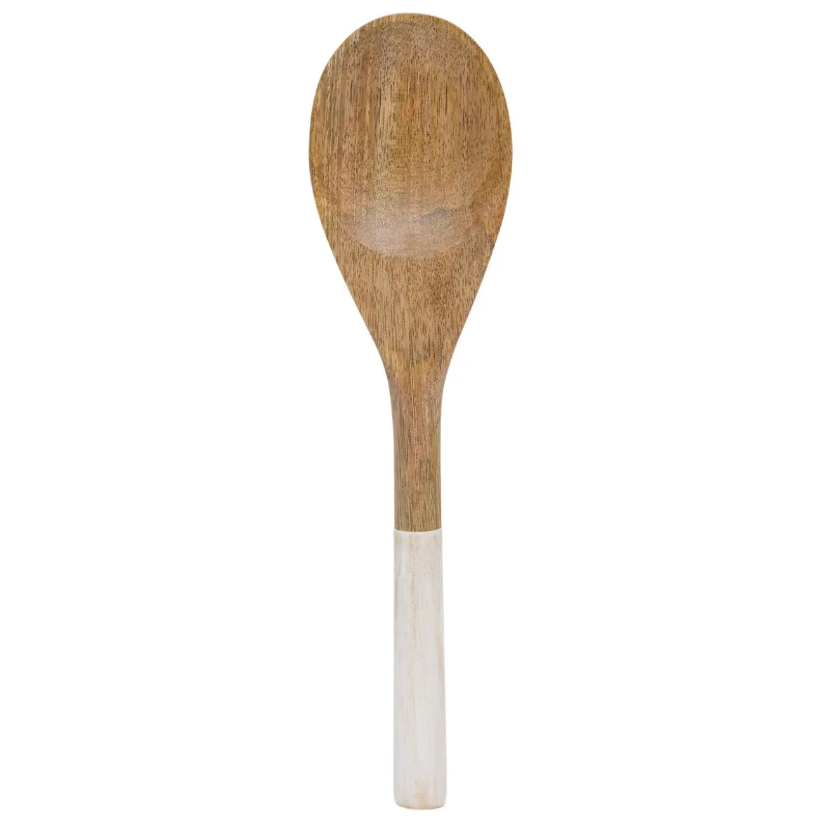 Set de 2 cubiertos AVA blanco de madera de mango