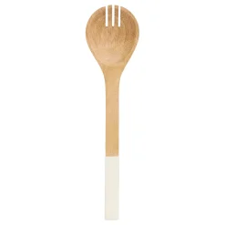 Set de 2 cubiertos para ensalada INAYA blanco