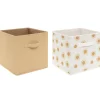 Set de 2 cubos de almacenaje SOLEIL