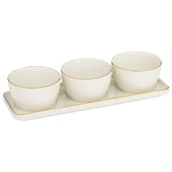 Set De 3 Cuencos Para Aperitivos Arya
