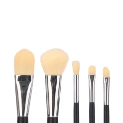 Set de espejo con 5 brochas de maquillaje