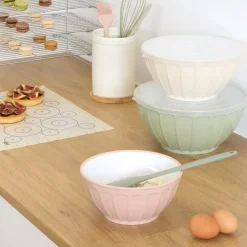 Set de 3 herméticos ESSEN con tapa 26cm