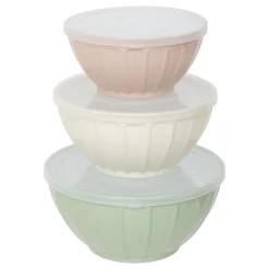 Set de 3 herméticos ESSEN con tapa 26cm