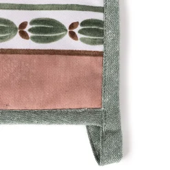 Set de manopla y agarrador de cocina verde