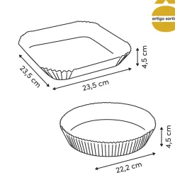 Set de 50 moldes papel para freidora de aire