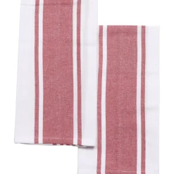 Set de 2 paños de cocina LENA rojo 50x70cm