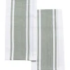 Set de 2 paños de cocina LENA verde 50x70cm