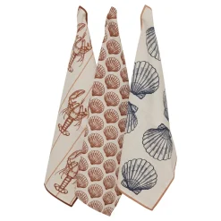Set de 3 paños de cocina OCEANIA 45x70cm