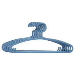 Set de 6 perchas AAST azul 13,8x28,5cm