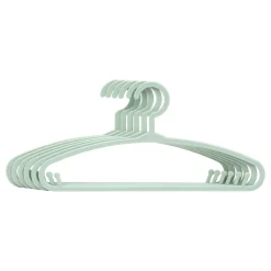 Set de 6 perchas AAST verde 13,8x28,5cm